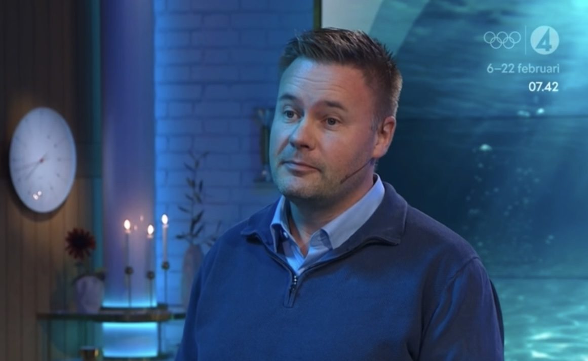 David C. Bernvi 2025-11-27 TV4 Nyhetsmorgon om vithajar i Medelhavet.